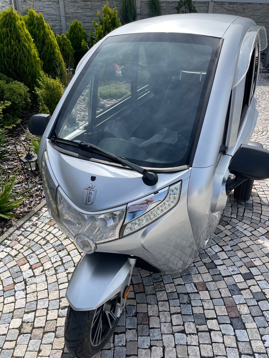 kabinova trikolka elektricka Econelo Elizzy comfort