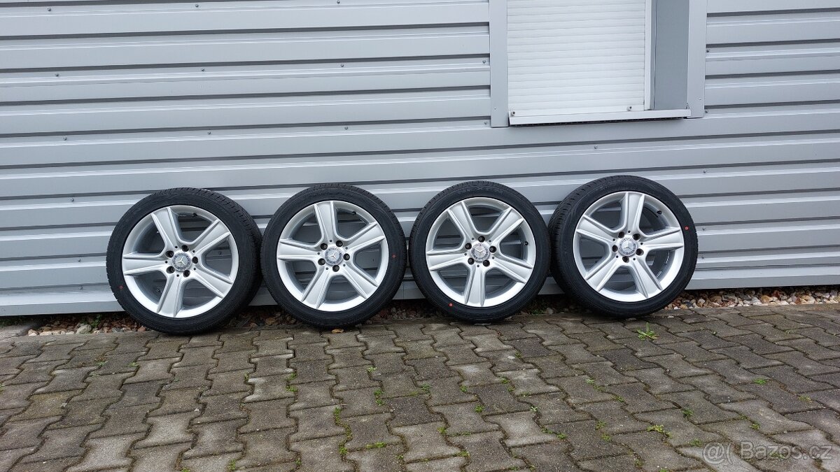 Alu sadu original M.Benz 5x112 r17 dvou Rozměr