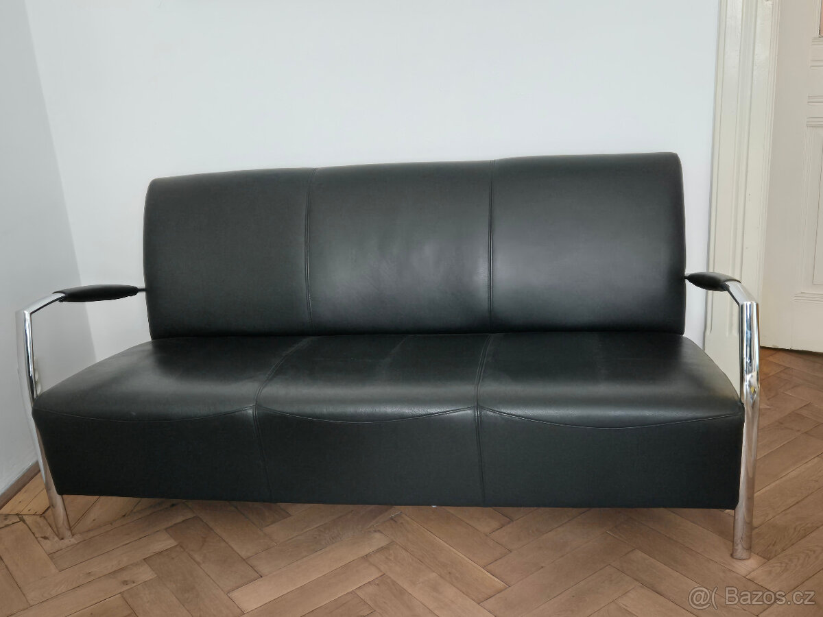 Kožená sedačka zn. KLER