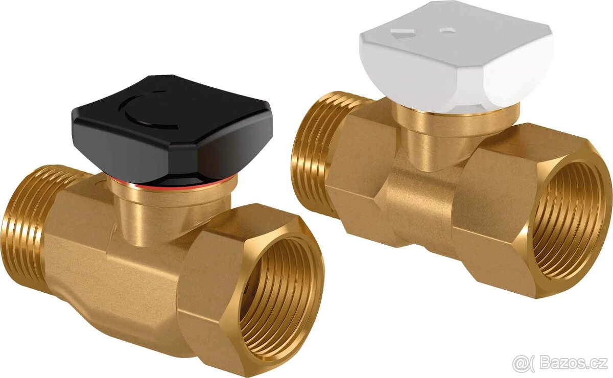 Uponor Vario regulační kulový ventil G1 - Rp1, Set Sleva 59%