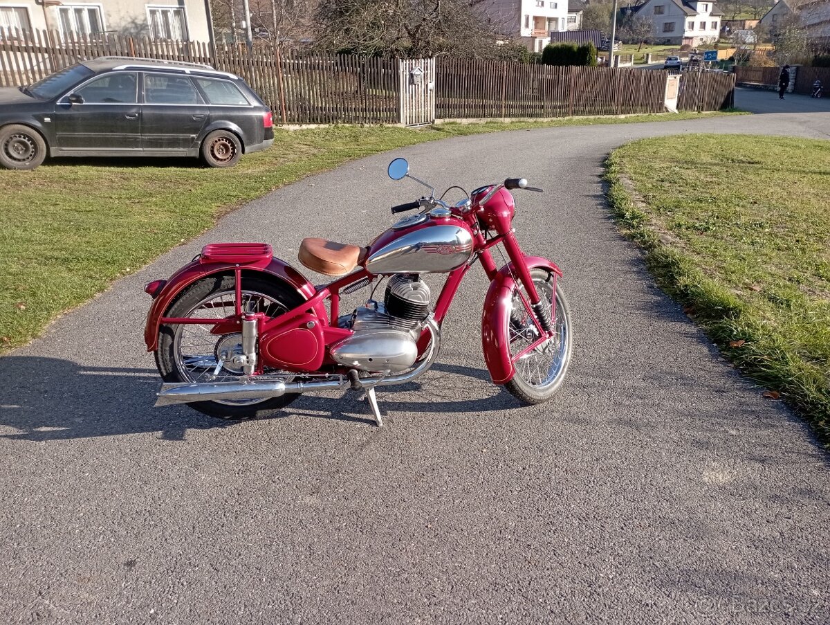 Jawa 350 pérák