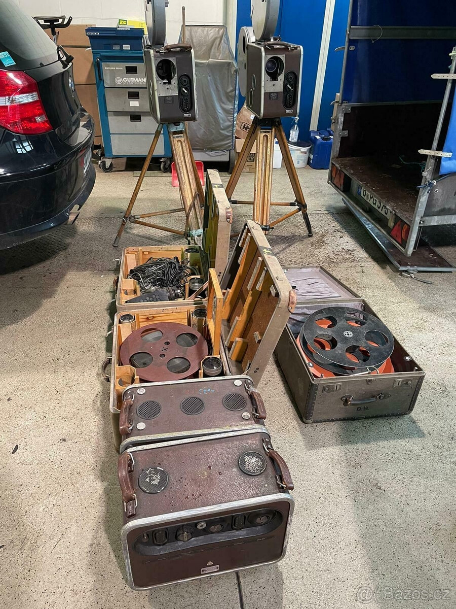 Filmový projektor Carl Zeiss Jena Tk35 Kino Landkino z roku