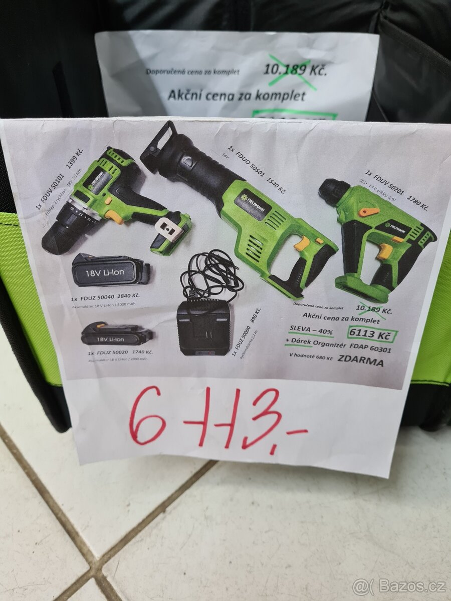 Aku set Fieldmann