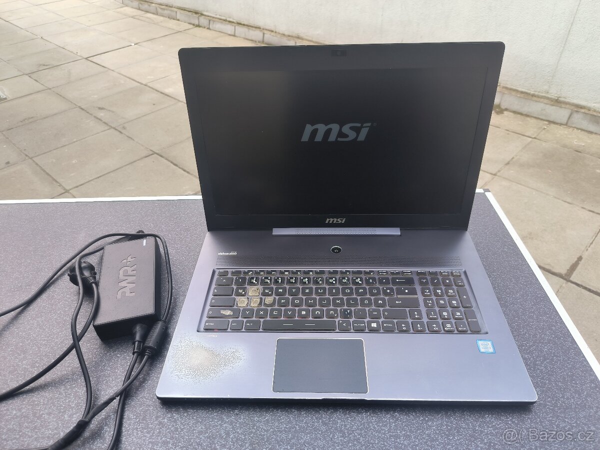 Notebook MSI MS-1775  čtěte