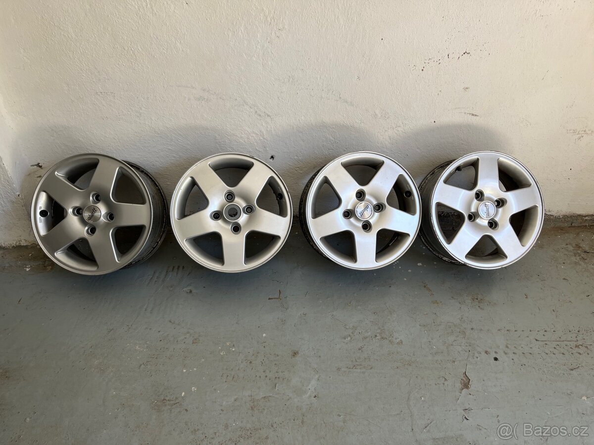 PRODÁM alu kola Aluett 4x114,3 r15
