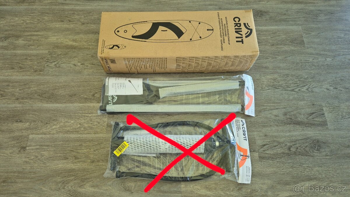 Nový paddleboard Crivit Beginner 10' - záruka 3 roky