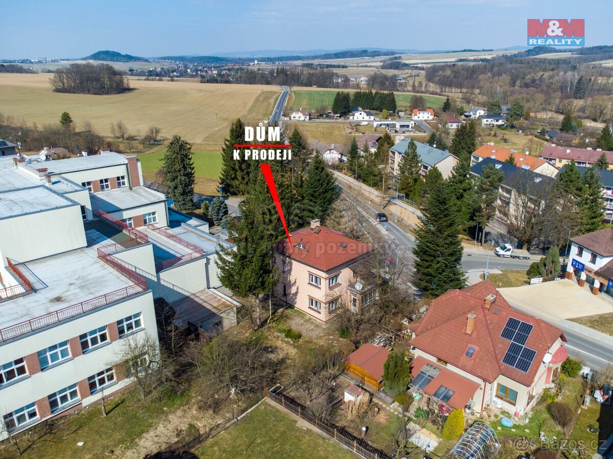 Prodej rodinného domu v Letohradě, ul. Komenského