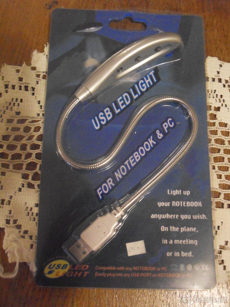 usb led světlo pro notebooky a PC