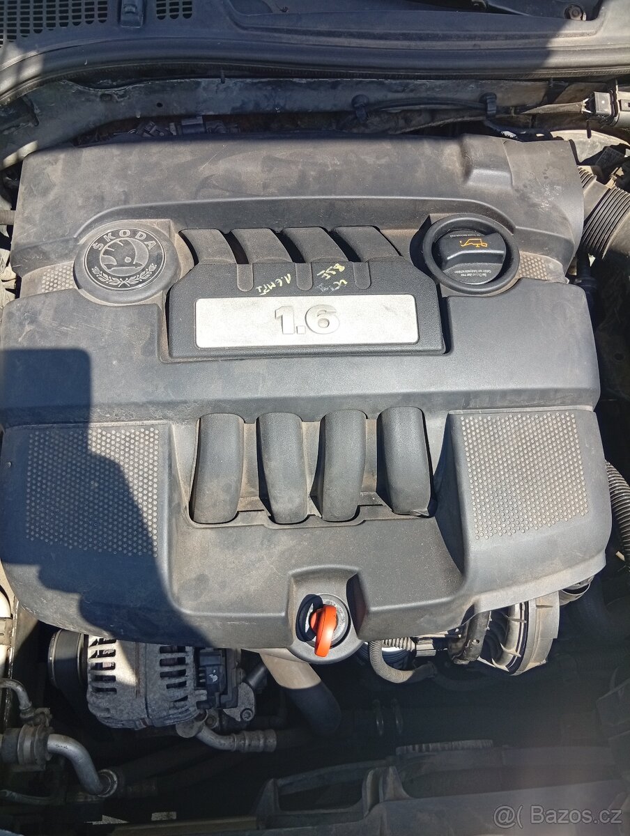 Kryt motoru škoda Octavia 2, 1.6 75 kw