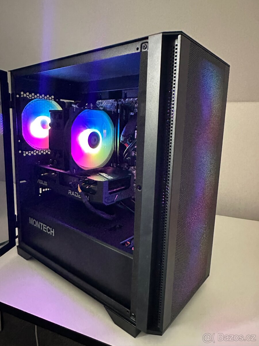 Herní pc-AMD Ryzen 5 5600 / 16GB / 1TB SSD / RX 6600