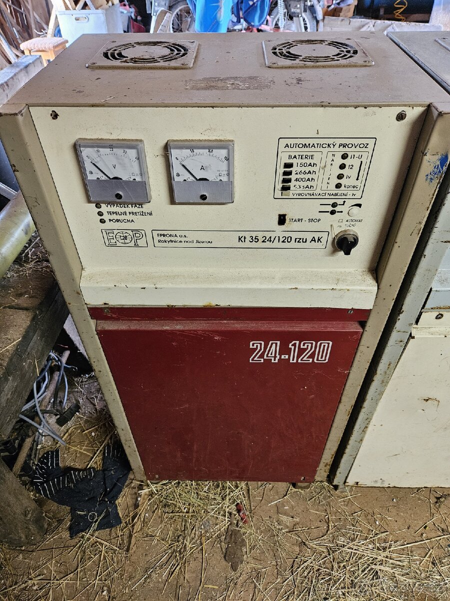 Nabíječka 24 volt 120 A