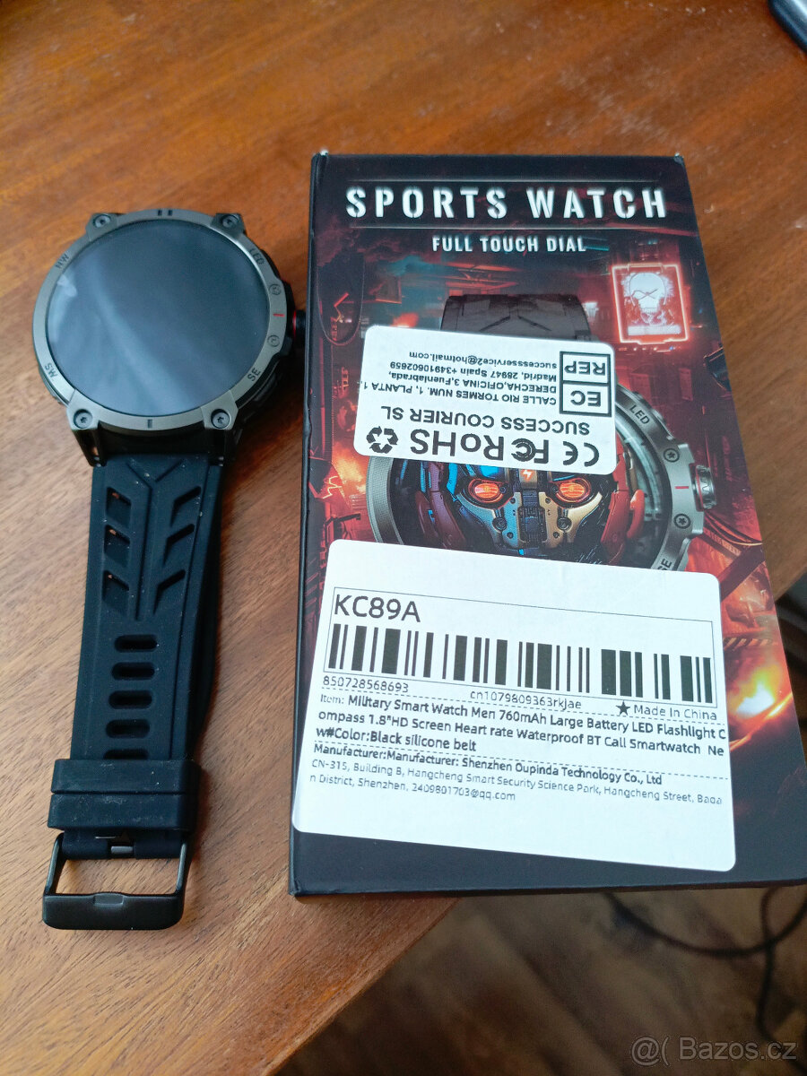 Sportovní chytré hodinky KC89