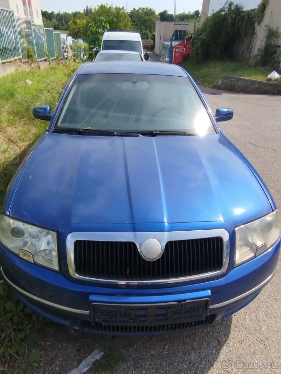 ND i celé Škoda Superb 2.5 V6 TDI (120 kW) r.v. 2003