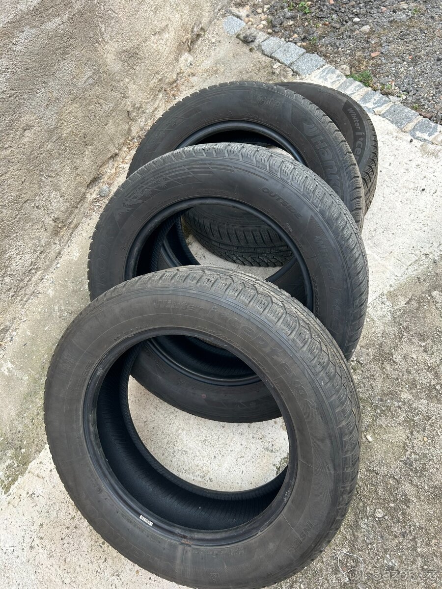 4ks zimní pneumatiky Hankook 225/60/R17