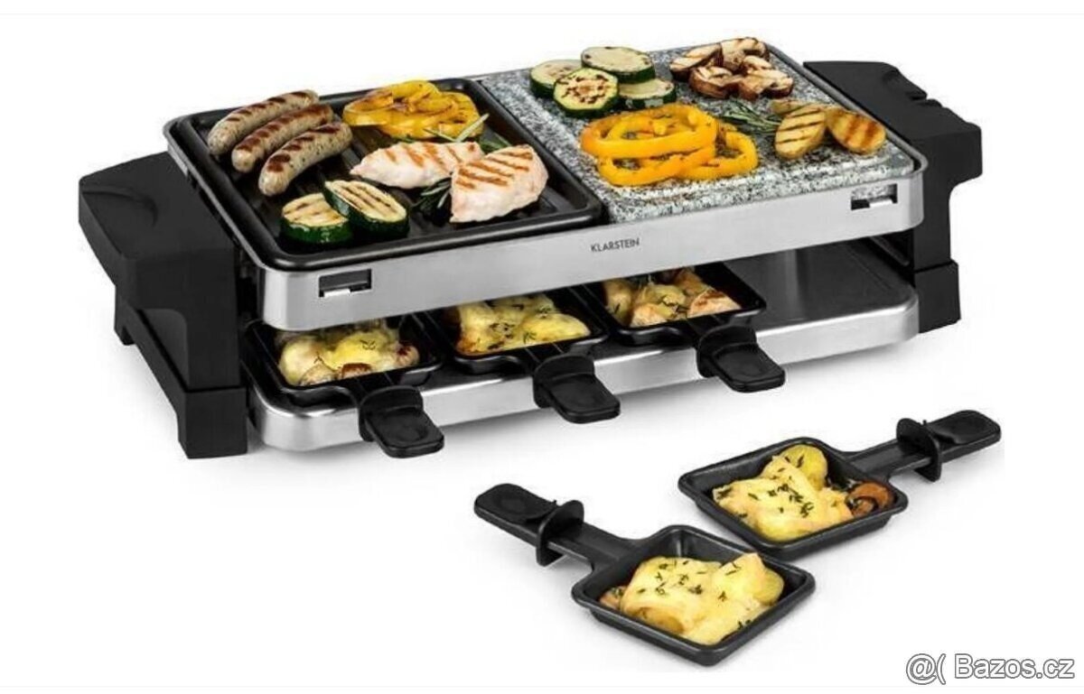 Gril 1500W s kamennou deskou