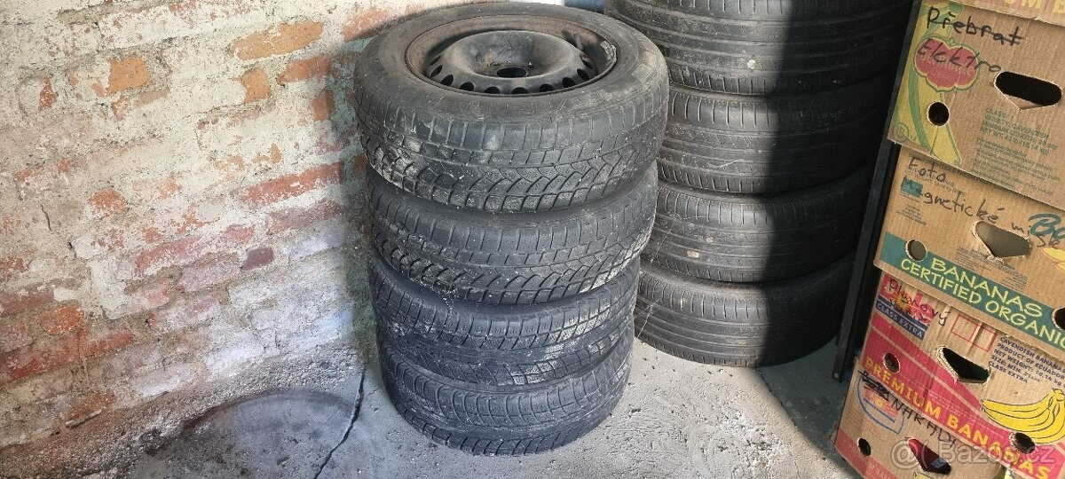 Pneumatiky 195/65 R15 (disky Scenic 2)