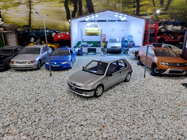 model auta Peugeot 106 Quiksilver Otto mobile 1:18