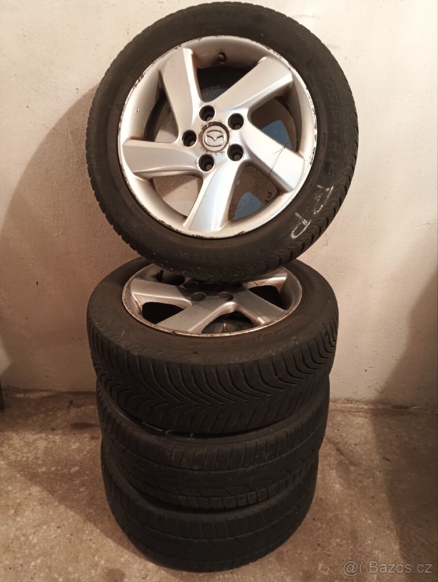 ALU kola, zimní pneu MAZDA