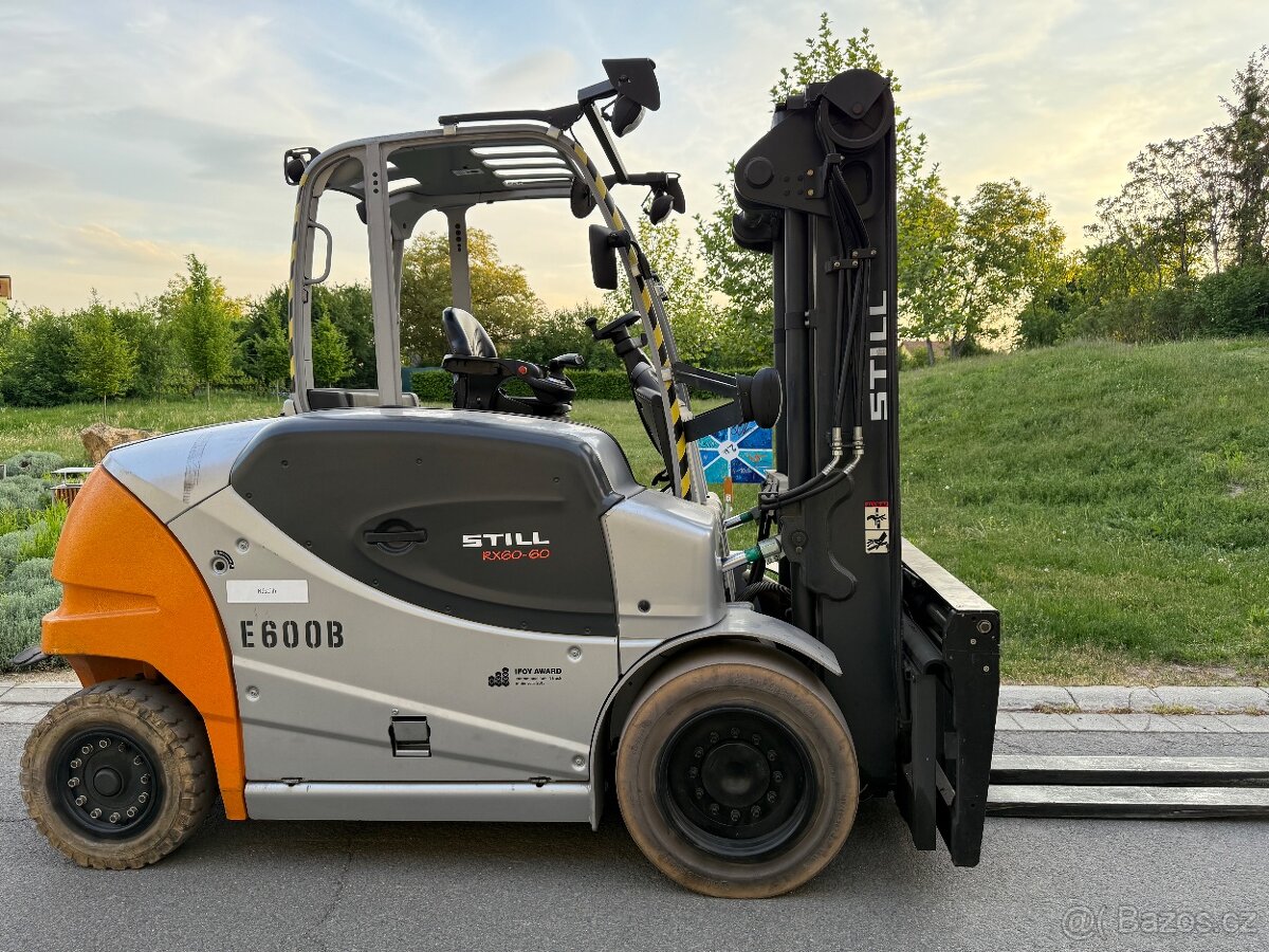 ✳️ El. vysokozdvižný vozík Still RX 60-60 pouze 2106 mth ✳️