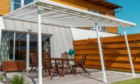 Hliníková pergola bílá 3x4m
