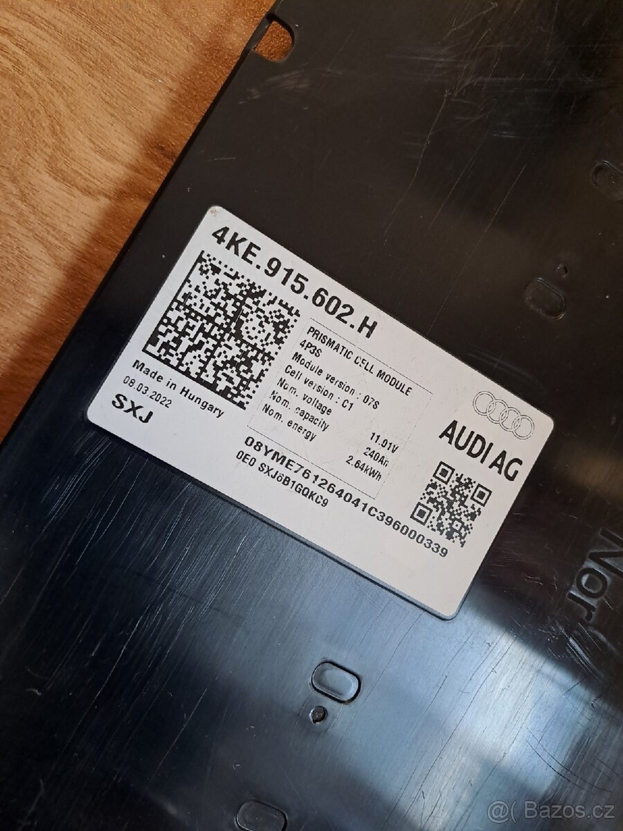 Baterie, akumulátor, bateriové úložiště 2.64kWh