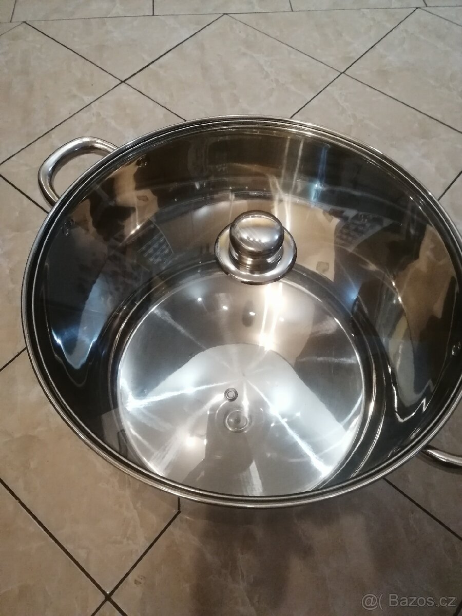 Gastro hrnec nerez 25litru vhodný pro indukce atd