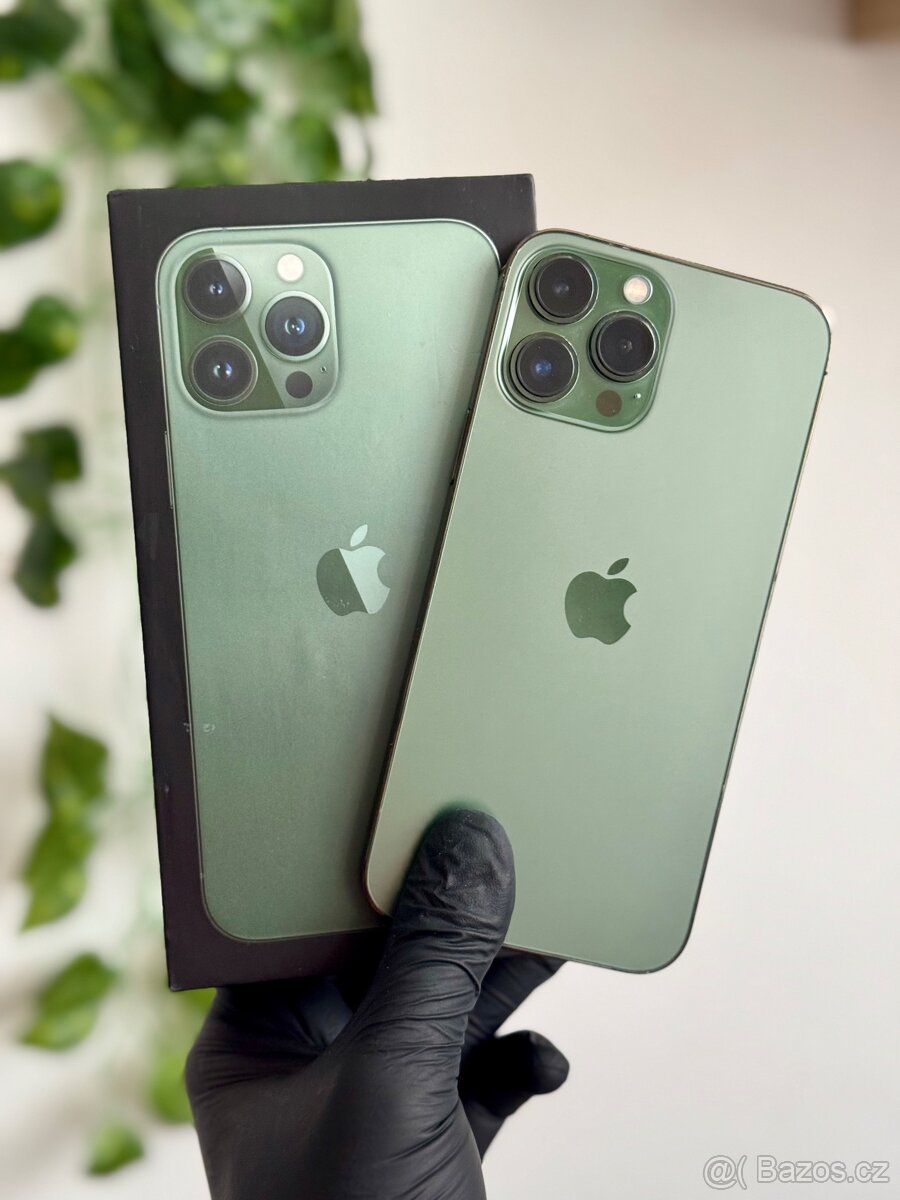 iPhone 13 Pro Max 128GB zelený - 100% baterie
