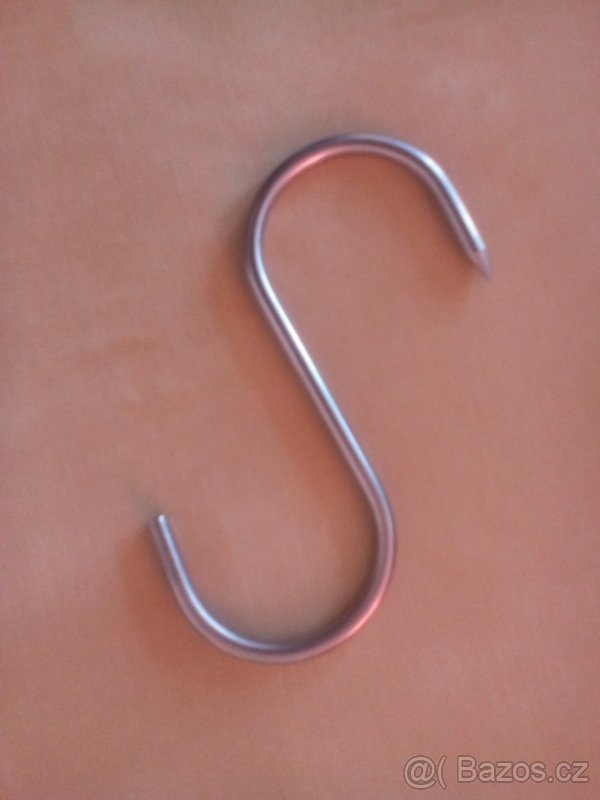 háčky na uzení, na maso, háček, udírna