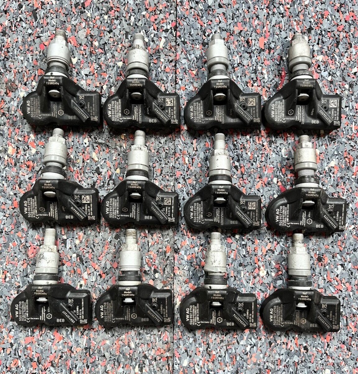 Senzory tlaku - TPMS - originál - 433Mhz - OTESTOVANÉ