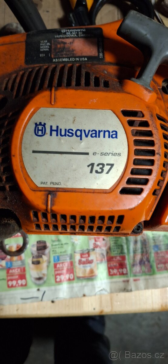 Motorová pila Husqvarna 137