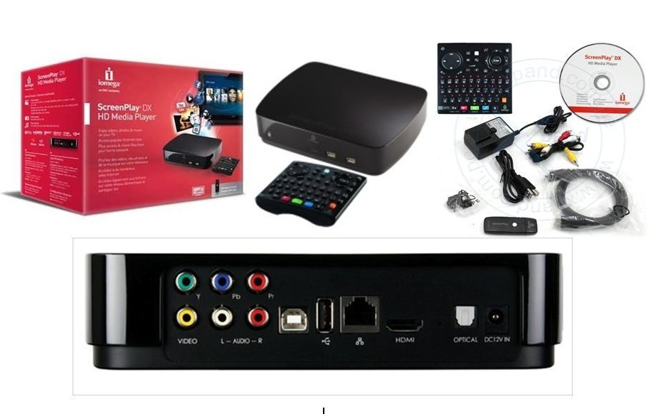 Multimediální přehrávač IOMEGA ScreenPlay DX HD 2TB , 3.5 bl