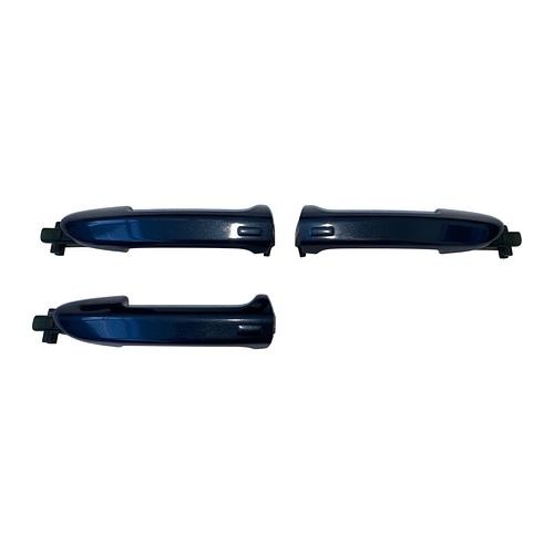 Klika Kessy modrá satin metalíza LC5F VW Passat B6 2008