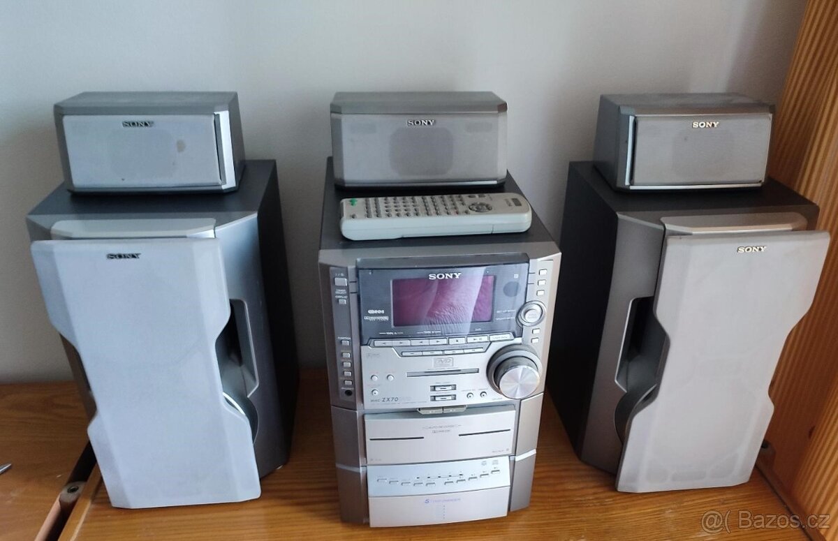 poptávám, koupím k Sony MHC ZX70DVD reprobedny