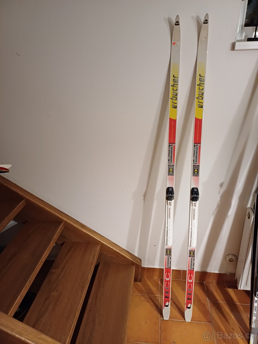 Běžky Erbacher dl. 180 cm vázání SNS