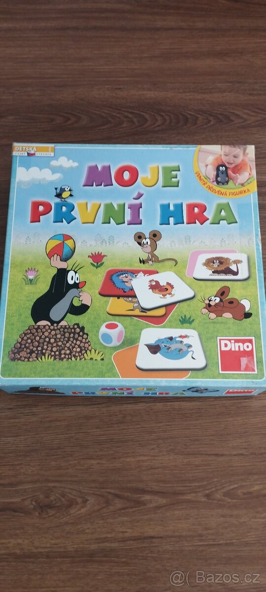 Moje první hra - krteček