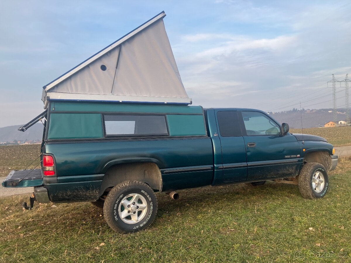 Prodám hardtop se střešním stanem na pick up