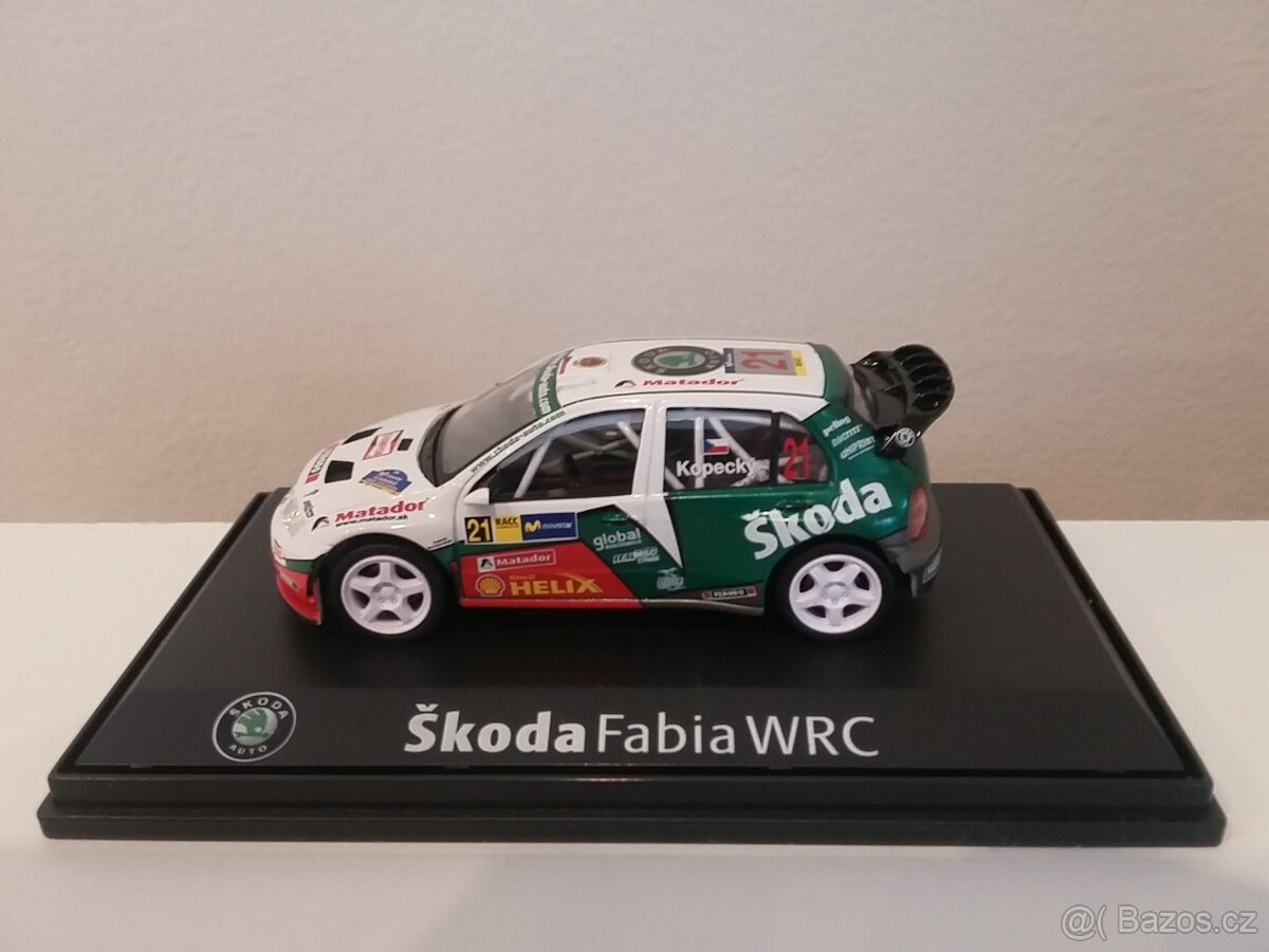 model ŠKODA FABIA WRC EVO II ABREX
