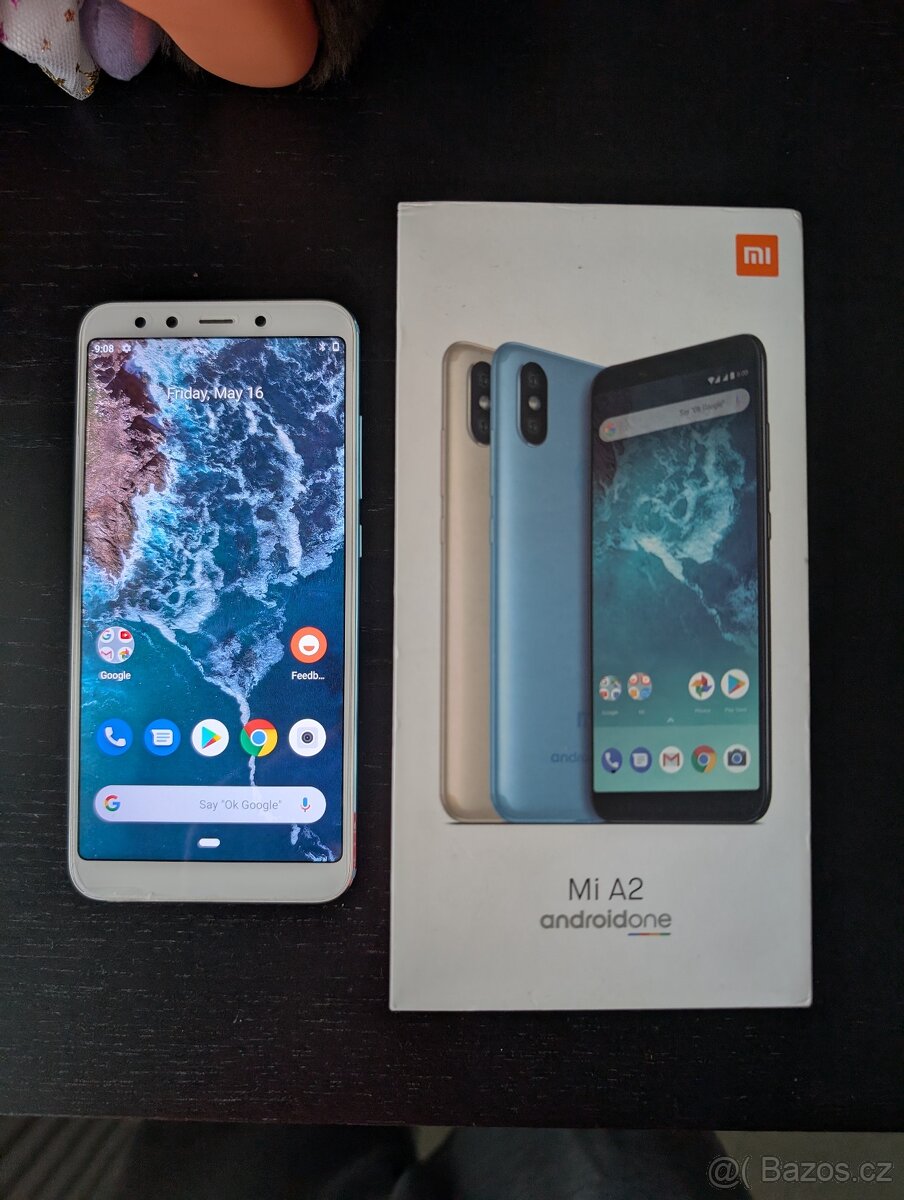 Xiaomi Mi A2 dual sim, 4Gb/64Gb, čistý android, top stav