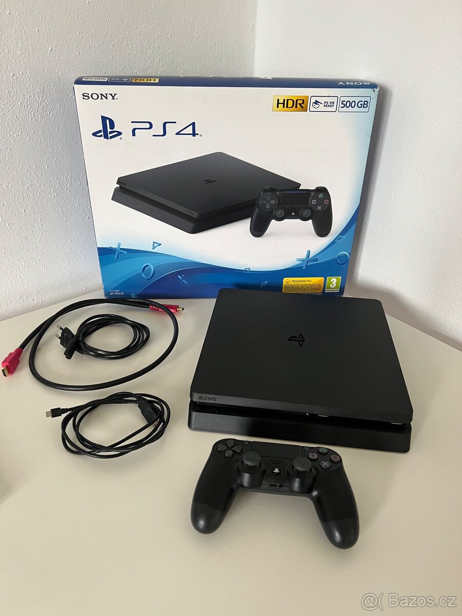 Prodám PlayStation 4 Slim 500GB