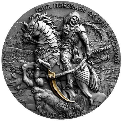 Four horsemen : Pale Horse 2021 jen 500 ks SLEVA
