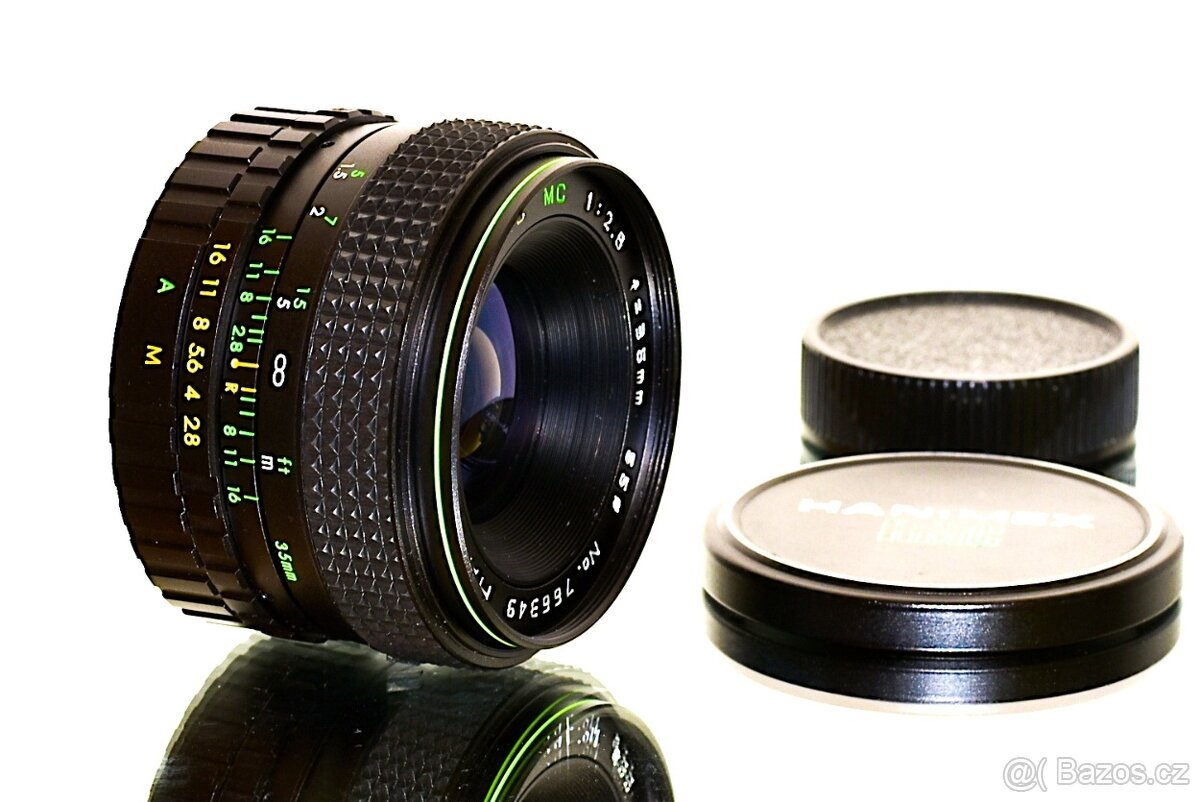 Hanimax MC 2,8/35mm M42 Japan TOP STAV
