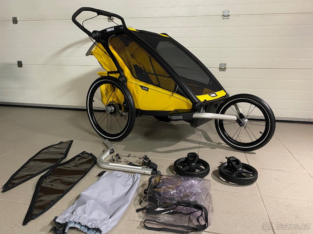 TOP STAV 🖤💛 Thule Chariot Sport double 💛🖤