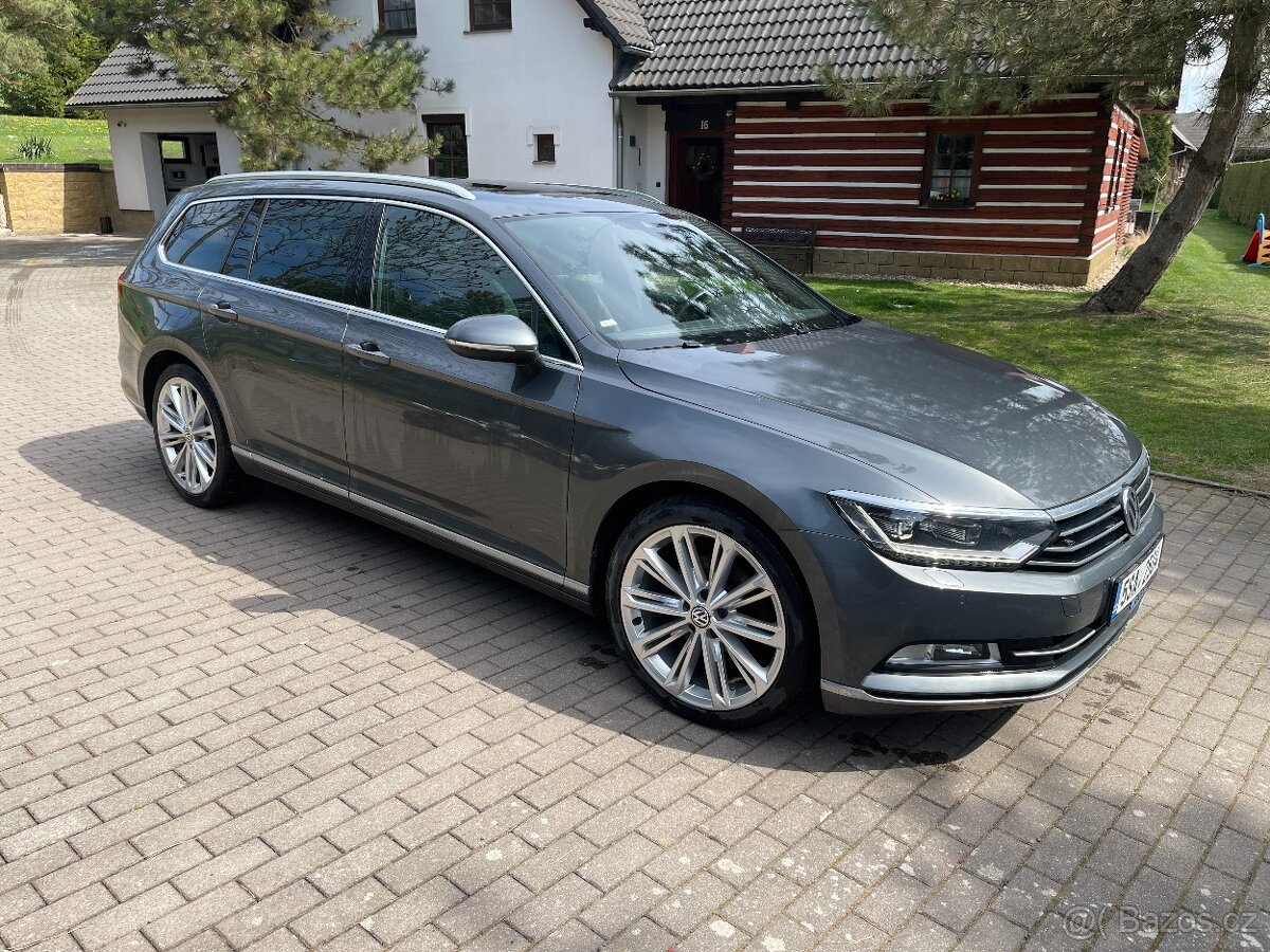VW Passat B8, 140kw, automat, R-line packet, tažné...