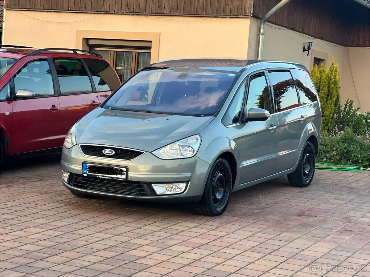 Galaxy 2tdi 7mist zaves 296tkm garazovane manual