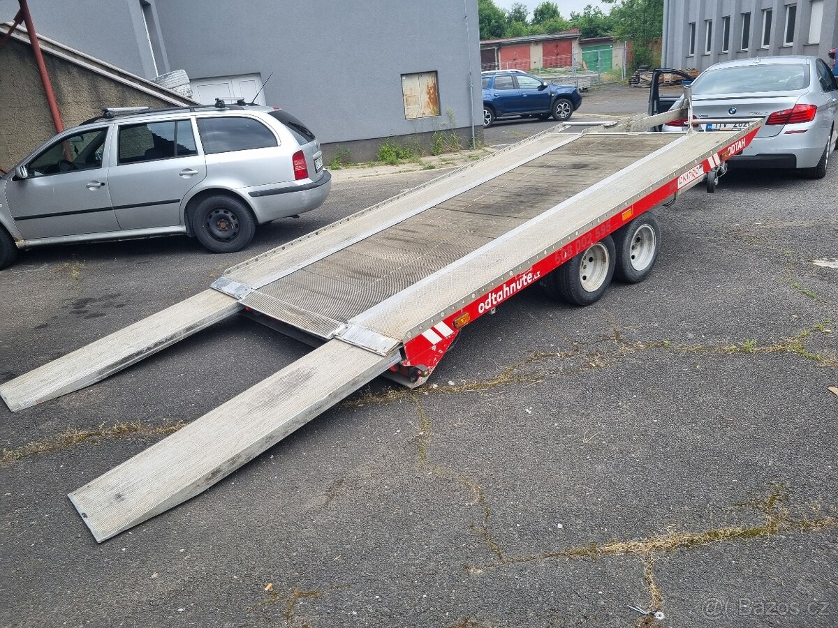 Sklopný Autopřepravnik Fitzel 480/2700 kg pronájem