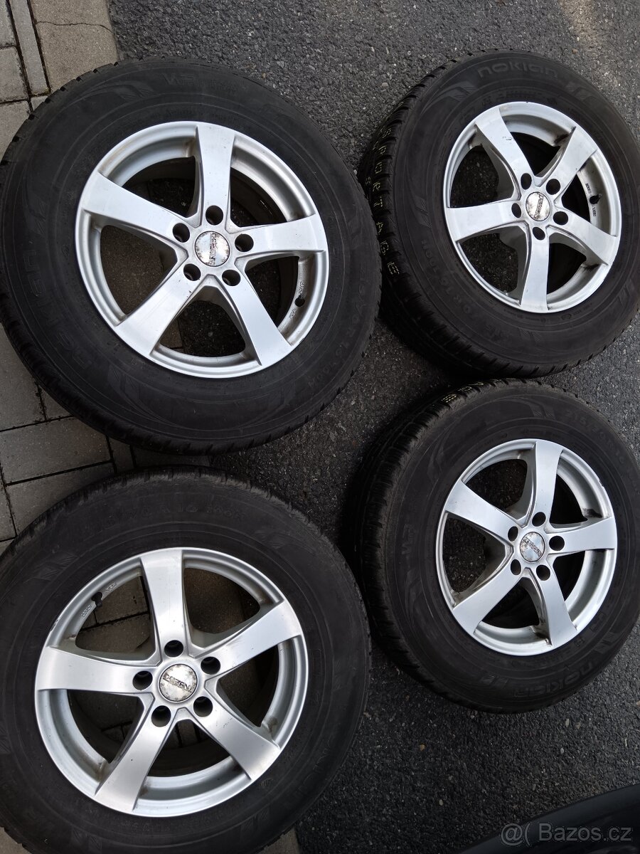 zimní al 16" sundány originál z Hyundai Tucson, Kia Sportag