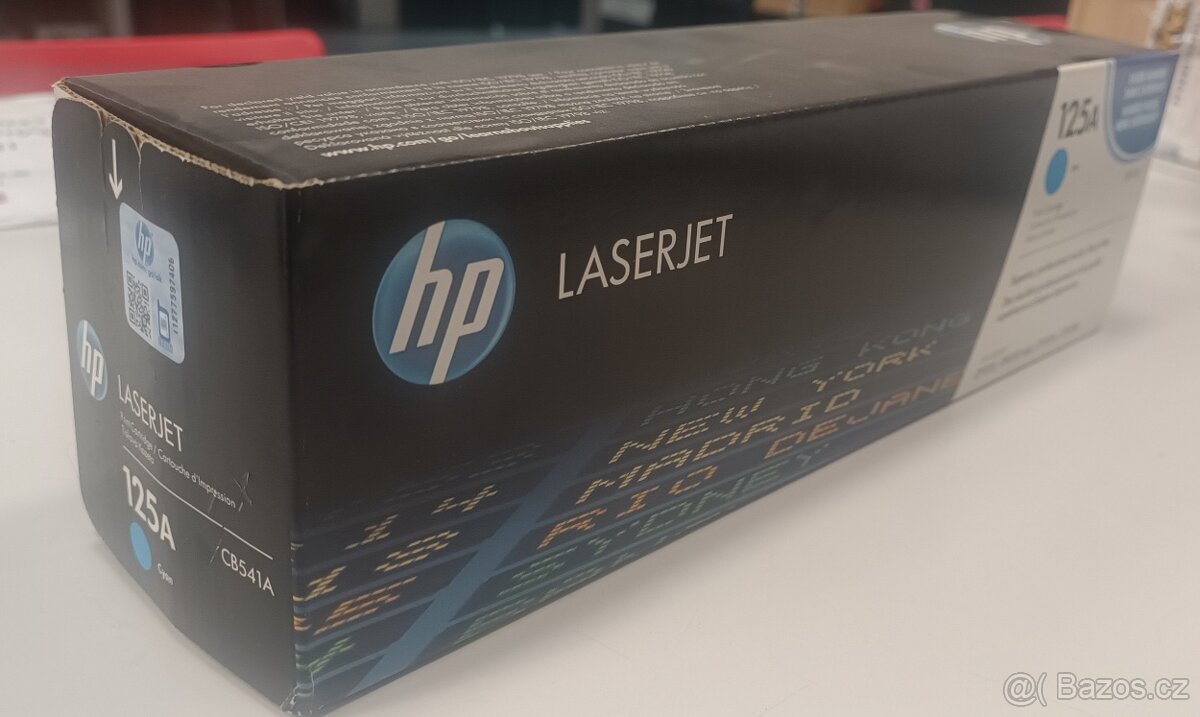 Originální toner HP 125A - HP CB541A