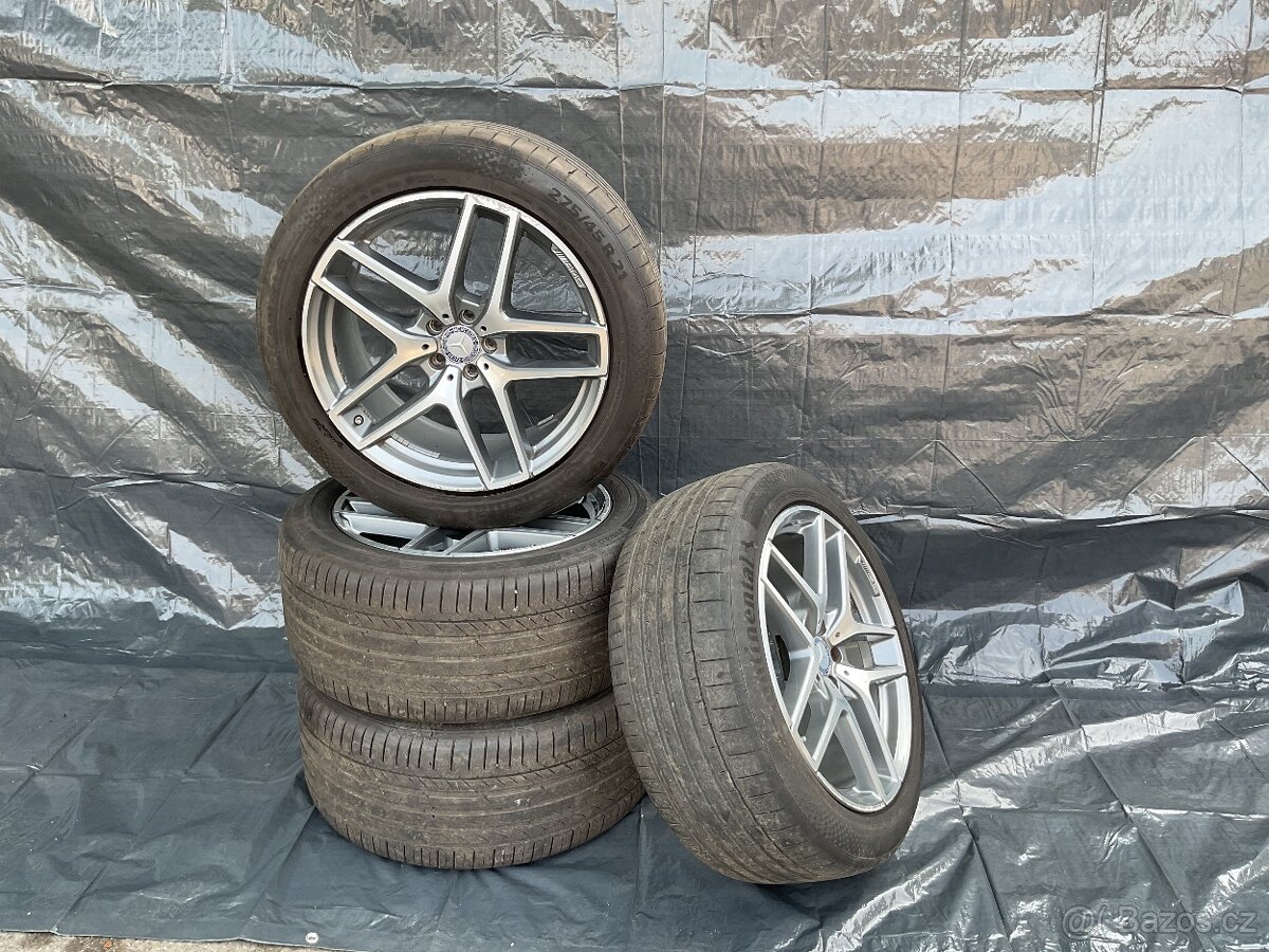 Celá ALU kola MERCEDES AMG s pneu