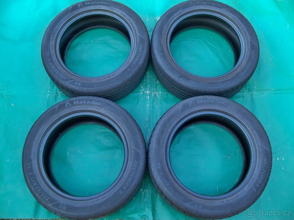 4x Letní pneu Matador Hectora 3 225/55R17 101Y: Cena za sadu