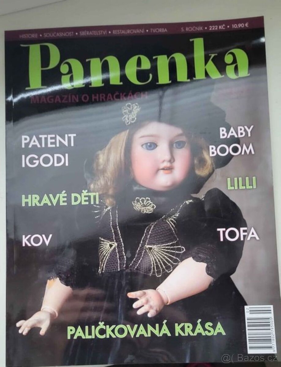 Časopis Panenka o hračkách 2012